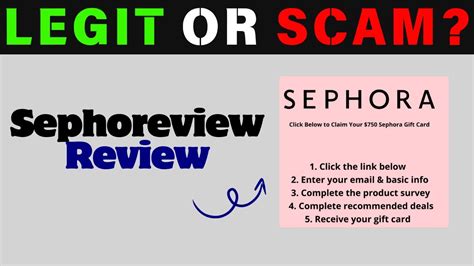 is sephoreview a scam